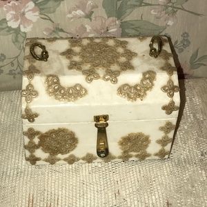 Jewelry - Shabby Chic Ivory Box Jewelry - Shabby Chic Ivory Box